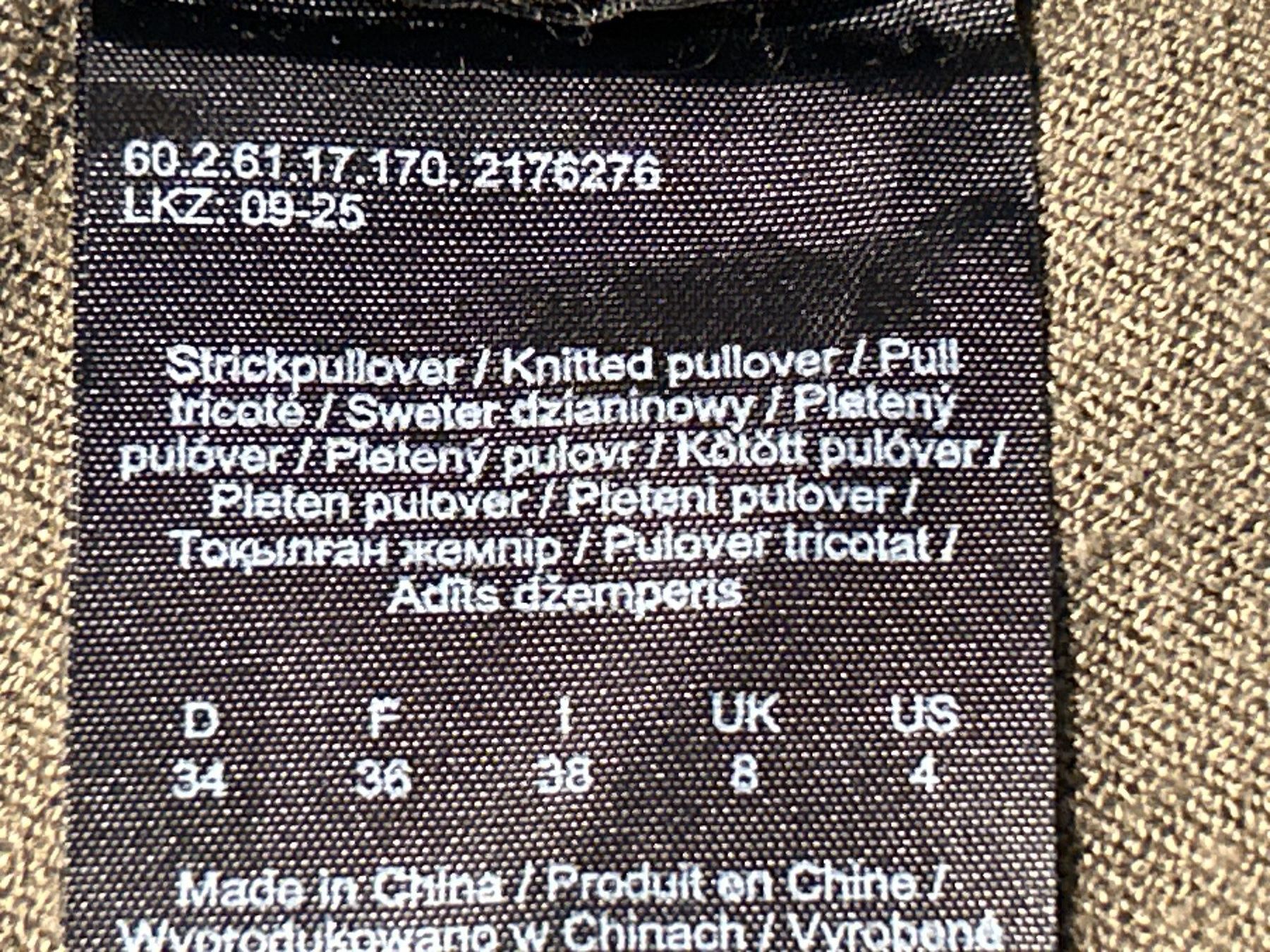 Comma Maglioni & Felpe: Damen Strickpullover olivgrün langarm von Comma Gr. 34 – Usato da Brunnen venduto da Nala2929 6
