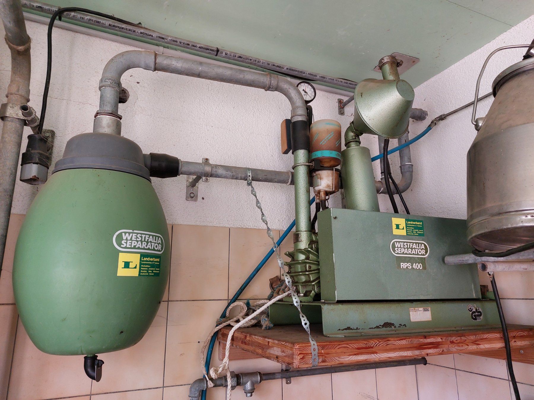 Westfalia Tutte le macchine: Melkmaschine WESTFALIA SEPARATOR RPS400 – Usato da Ennetbühl venduto da bwwb