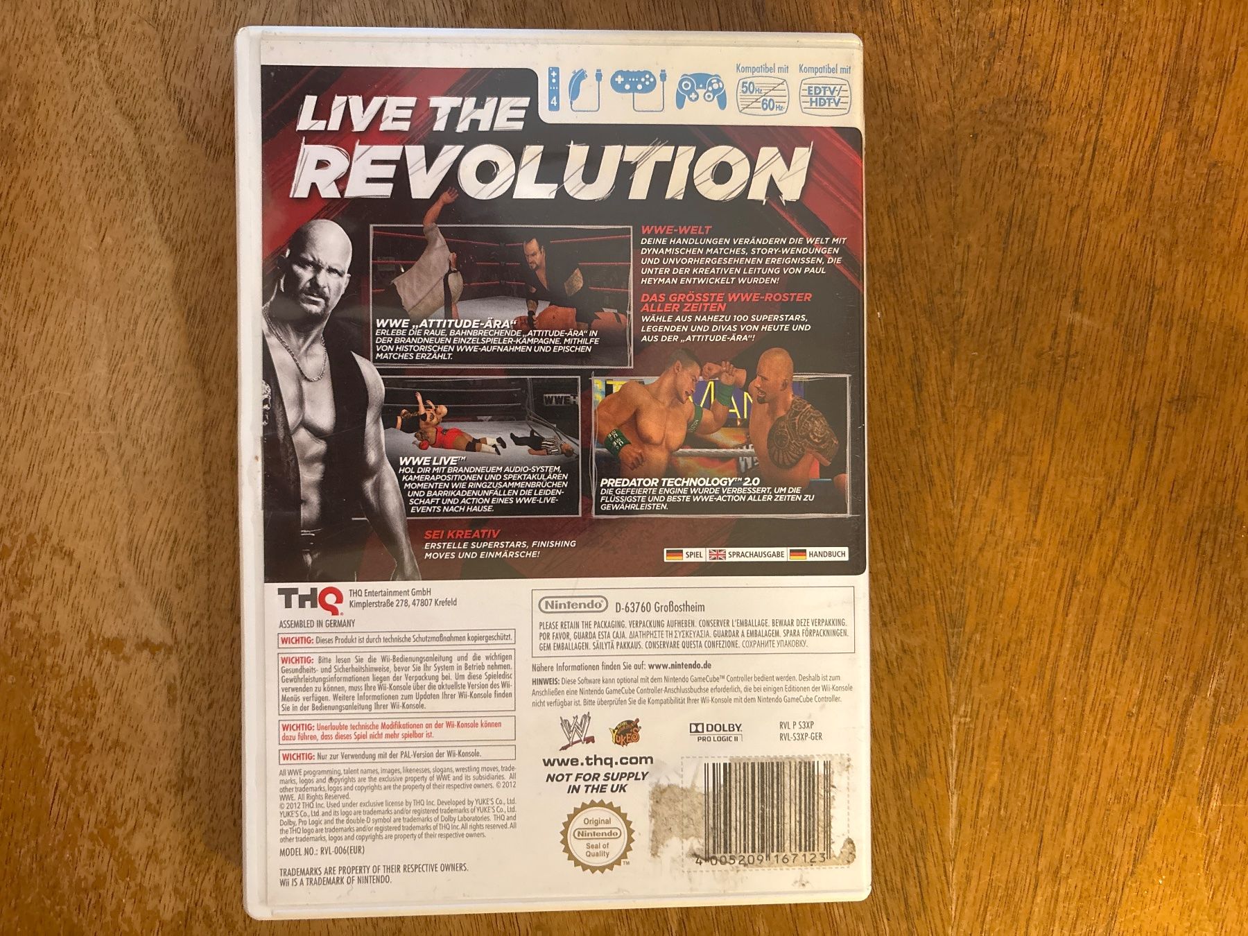 Nintendo Spiele: WWE WRESTLING 13 - NINTENDO WII – Gebraucht aus Zürich von hiddentreasures_zh 1