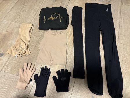 Eiskunstlauf Set Gr. 122/128