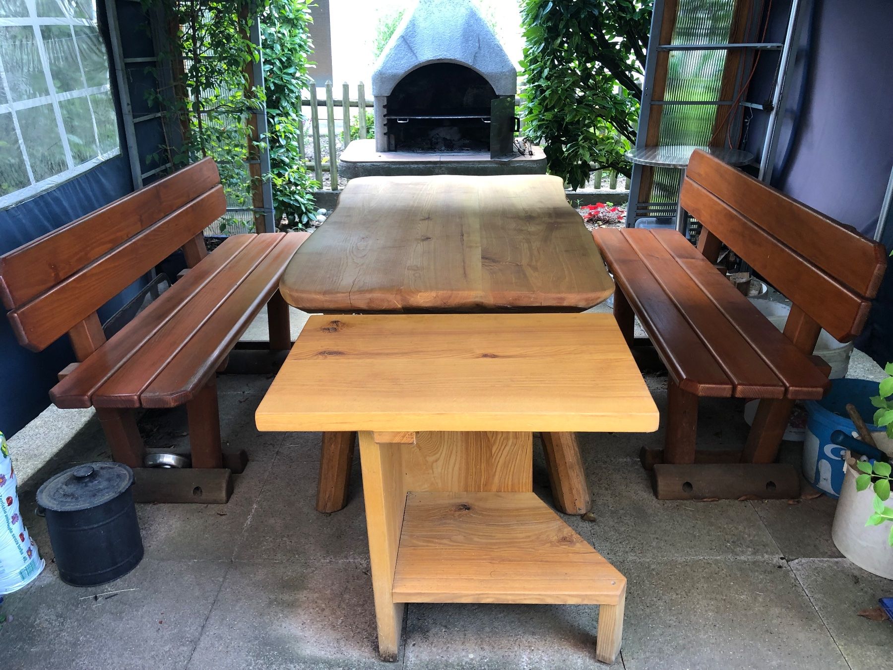 Tischset: Massiver Kirschbaumtisch mit Bänken – Gebraucht aus Bischofszell von Claudia.06 1