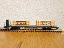 Flachwagen mit Ladegut H0