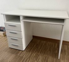 Schreibtisch weiss 110cm x 55cm