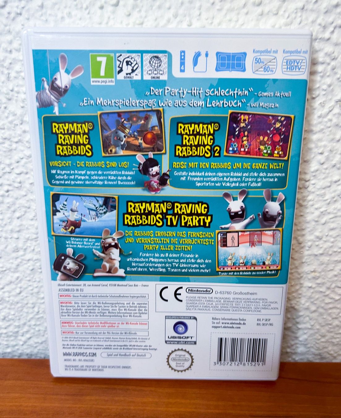 Nintendo Giochi: Raving Rabbids Party Collection Nintendo Wii – Usato da St. Gallen venduto da bubblybee 1