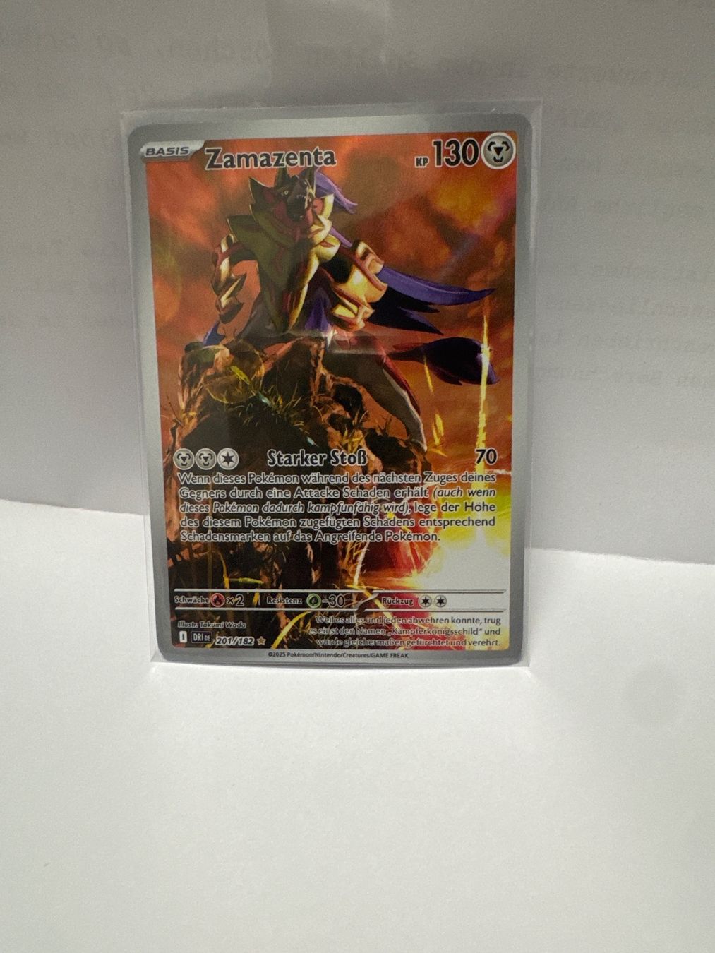 Pokémon Carte collezionabili: Zamazenta 201 Ewige rivalen – Usato da Thal venduto da SidKu1