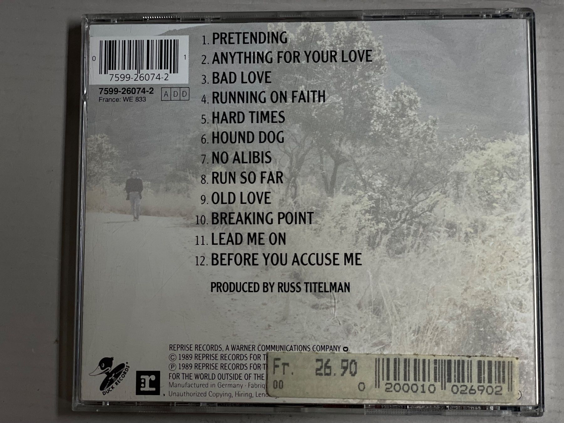CD: Eric Clapton-Journeyman CD - Blues - Top – Usato da Muri b. Bern venduto da AdidasCollector 1