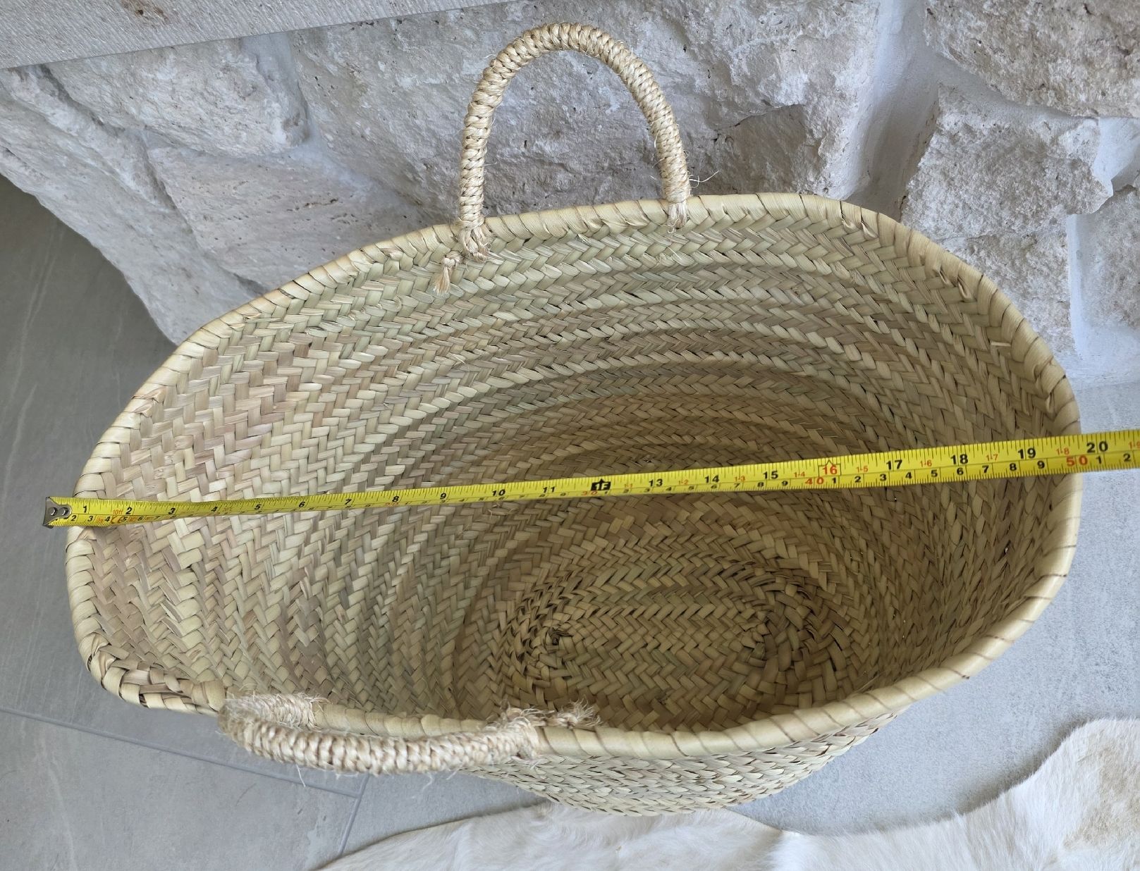 Borse da donna: Korb Tasche Stroh gross mit Henkeln Neu – Nuovo (secondo la descrizione) da Rheinsulz venduto da Gilea 4