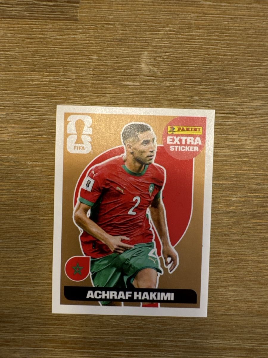 Panini Sammelbilder & Trading cards: Panini Extra Sticker Achraf Hakimi Bronze – Neu (gemäss Beschreibung) aus Oberhasli von Der_Mario