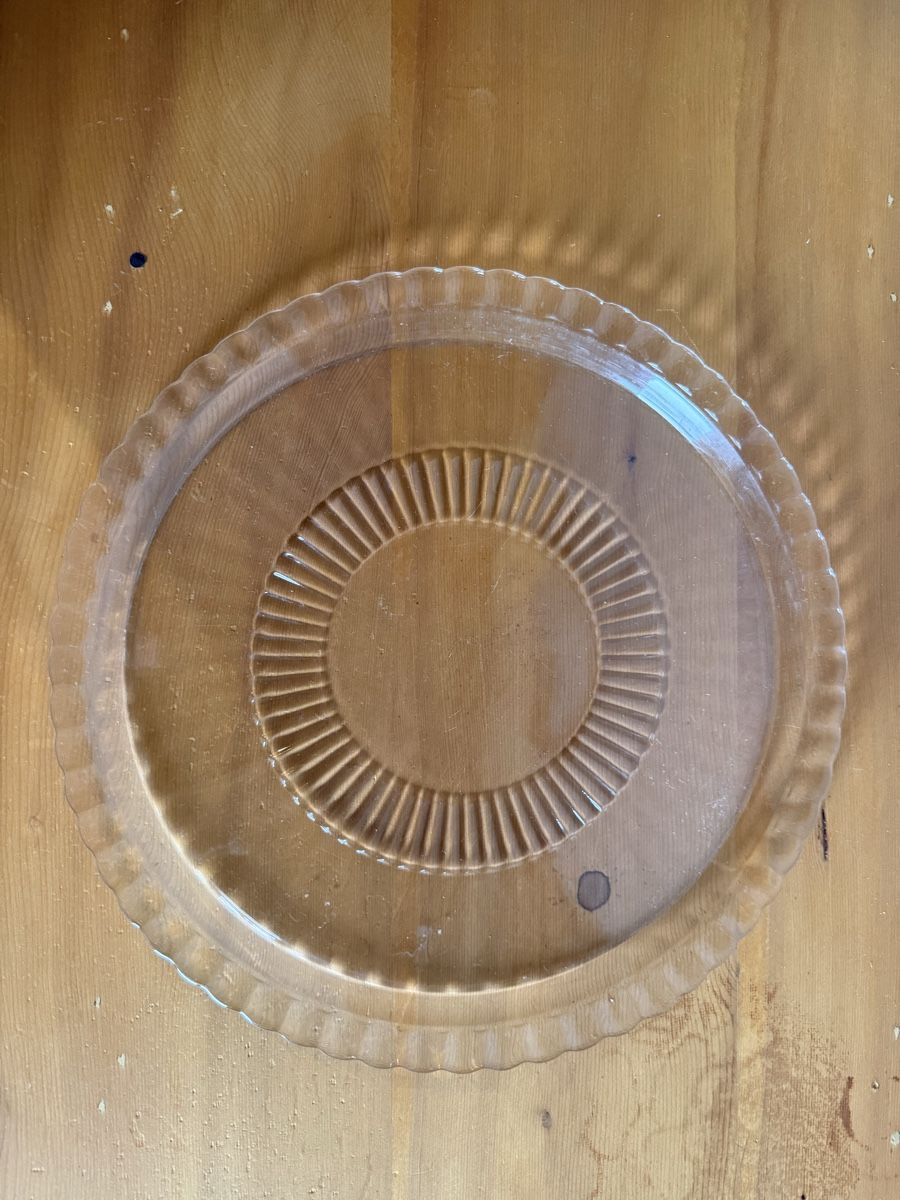 Piatti di portata: Tortenplatte aus Glas – Usato da Rickenbach Sulz venduto da pbf9 1