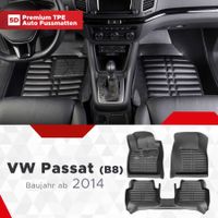 5D Premium Auto Fussmatten für Volkswagen Passat ab 2014