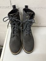 Tamaris Winterboots Grau, Gr. 39, neuwertig, Top Zustand!