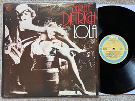 LP Filmdiva Marlene Dietrich LOLA –  LP GEWASCHEN