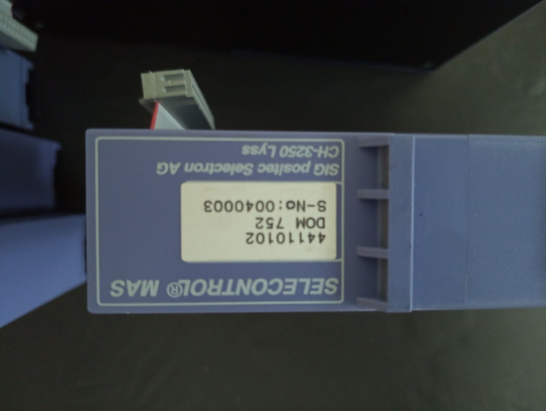 Elektronikbauteile: Selectron MAS (konvolut) / DIM751 / DOM751 / DOM752 – Gebraucht aus Ufhusen von HKSC 3