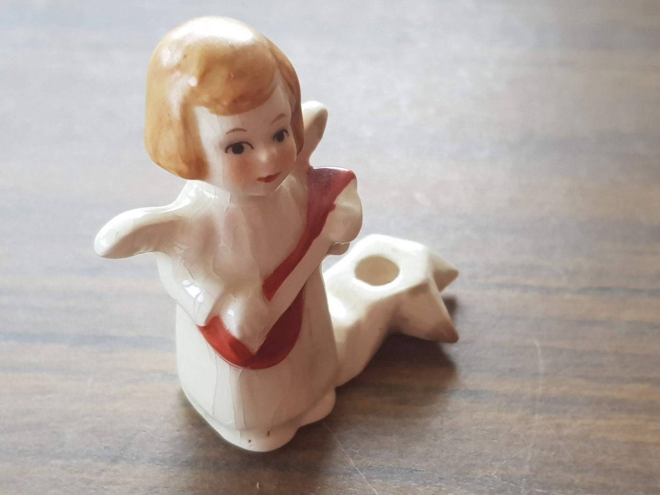 Statuette: Engel Goebel Kerzenständer 1950er – Usato da Mörschwil venduto da antiksalon 8