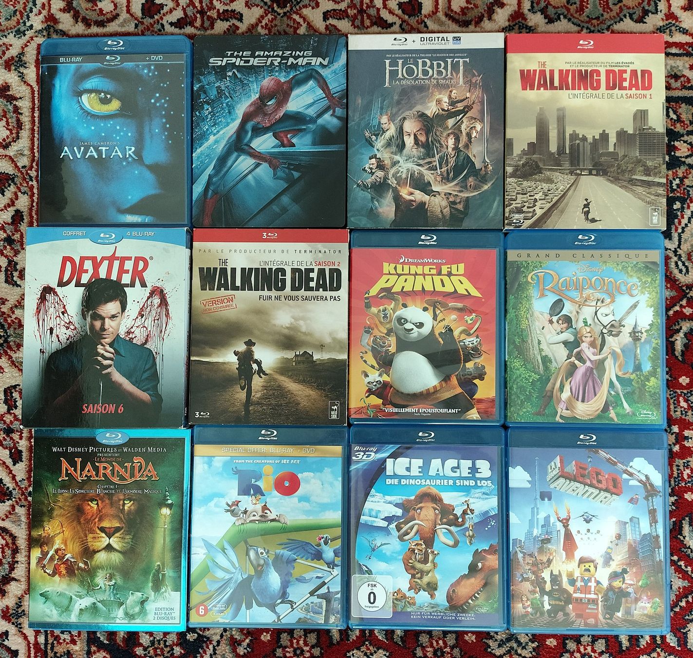 Tutti i DVDs: Konvolut 24 Blu-rays Lot 24 Blu-Ray differentes Complicate – Usato da Grandson venduto da proekt 2