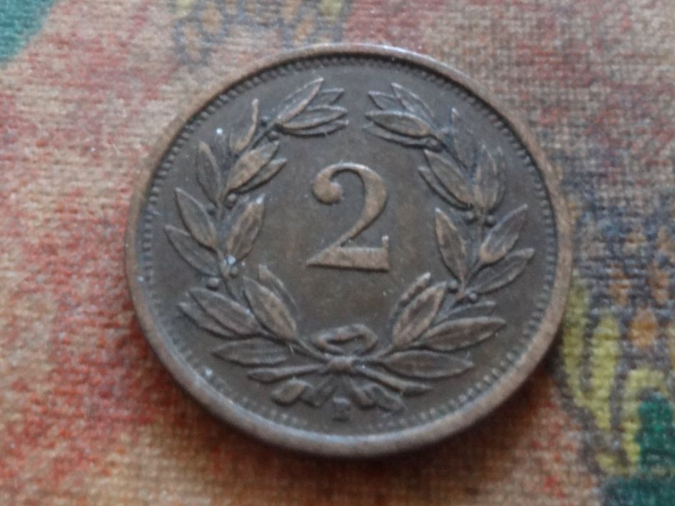Tutti le monete: 2 Rp. 1936  (B) – Usato da Romanel-sur-Lausanne venduto da Swift13 1