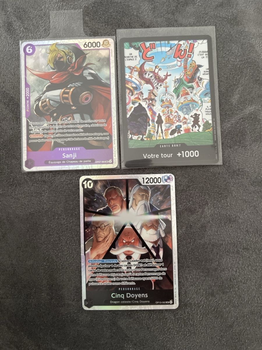 Bandai Carte collezionabili: One Piece Card 3 card FR – Usato da Oberengstringen venduto da c_o_d6gn