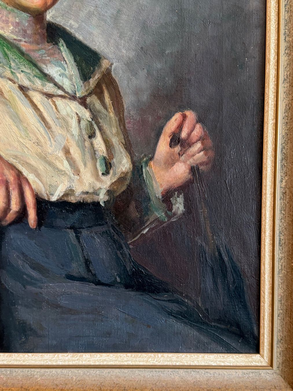 Gemälde: 1915 - AW ? Monogramm Original ÖlGemälde – Gebraucht aus Basel von PAUL_ART 4