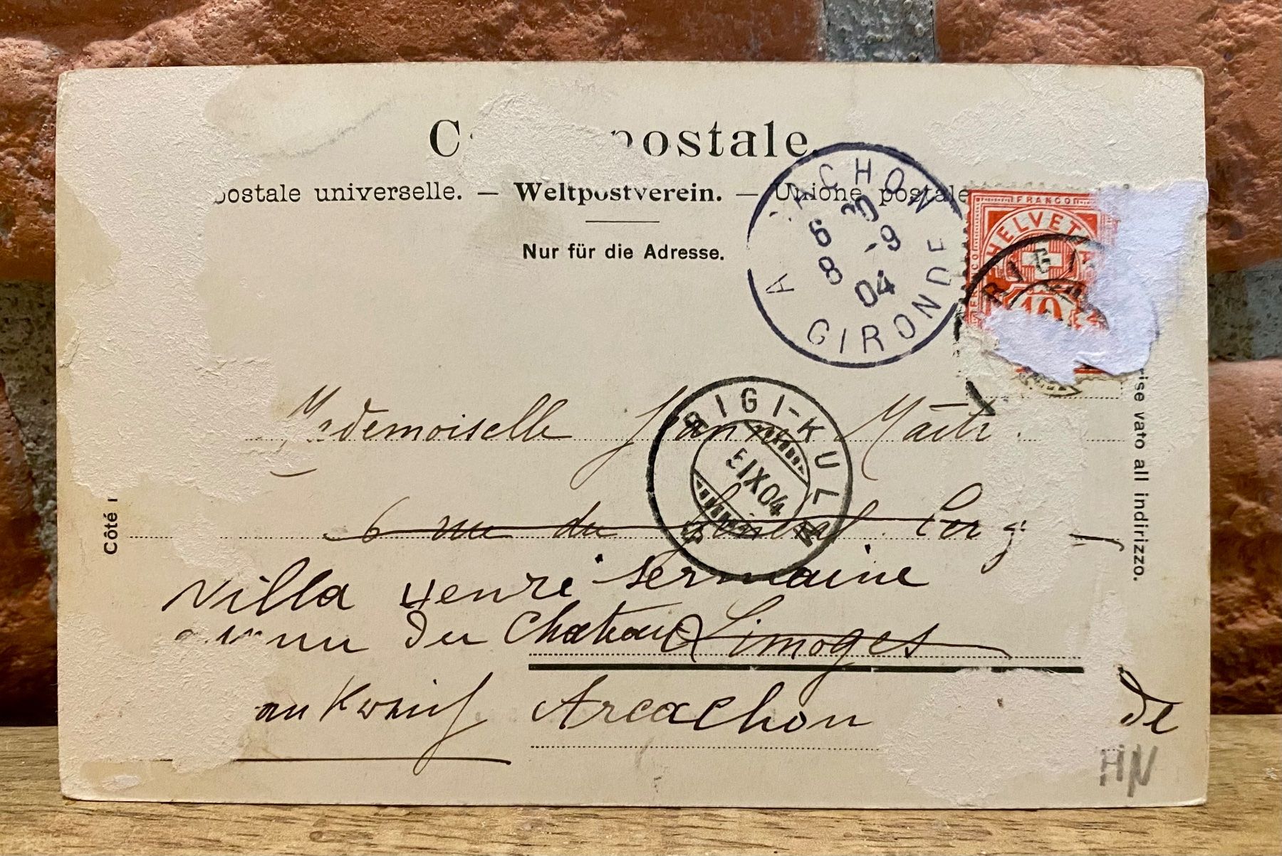 Cartoline postali: 1904 Rigibahn Schnurtobelbrücke – Usato da Root venduto da ENGLAND-TREASURES 2