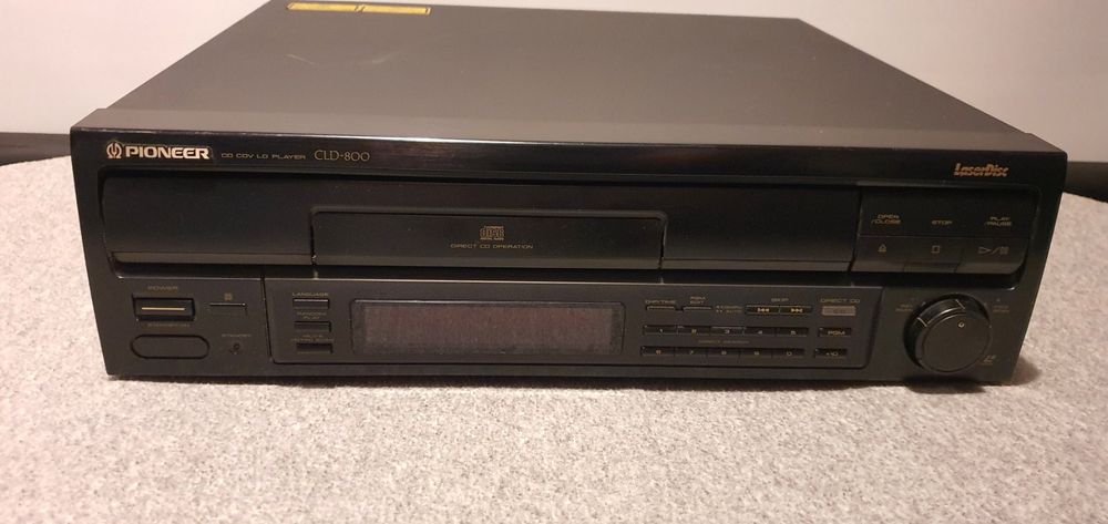 Lecteur Laserdisc PIONEER CLD 1500 + 95 Laserdiscs - Occasion