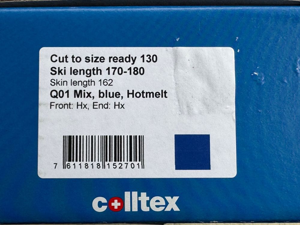 Colltex Mix Blue Hotmelt 130 mm Tourenfell (Neu und originalverpackt ...