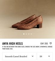Sezane - chaussures - taille 39