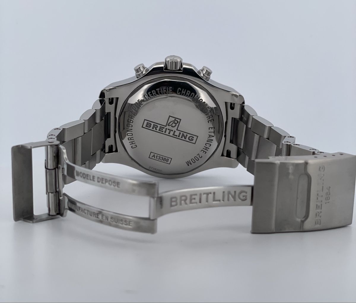 Breitling Orologi: Breitling Colt Chronograph Automatik - A13388 – Usato da Wettingen venduto da eleganceshop 6