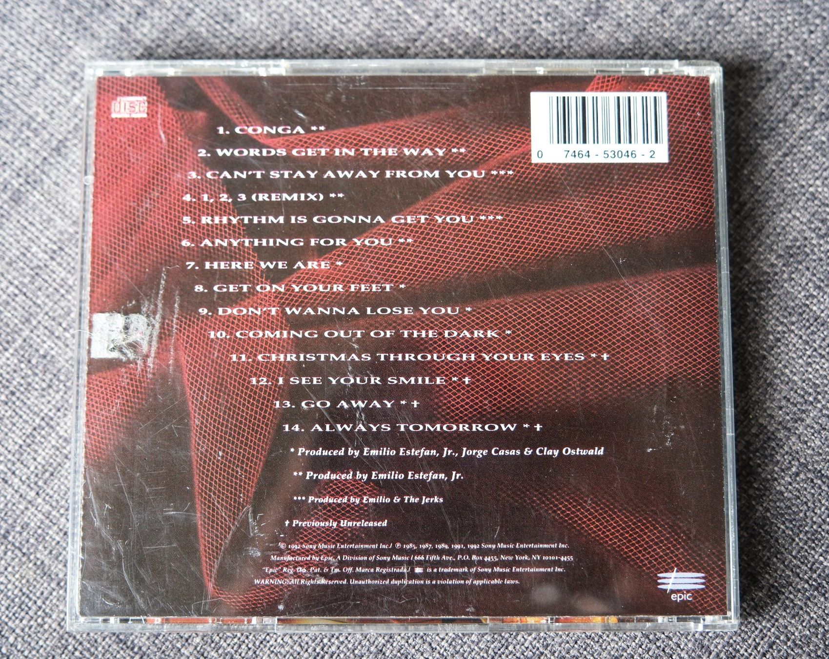CD: Gloria Estefan CD – Usato da Wohlen AG venduto da Exitburn 1