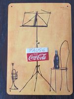 Blechschild Coca-Cola