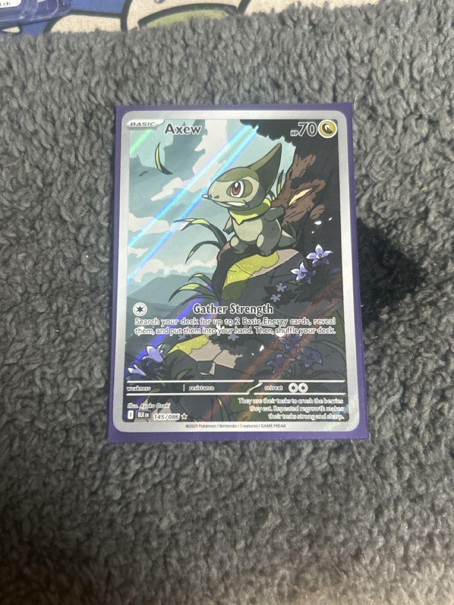 Pokémon Carte collezionabili: Axew (BLK 145) EN – Nuovo (secondo la descrizione) da Thun venduto da ken2009 2