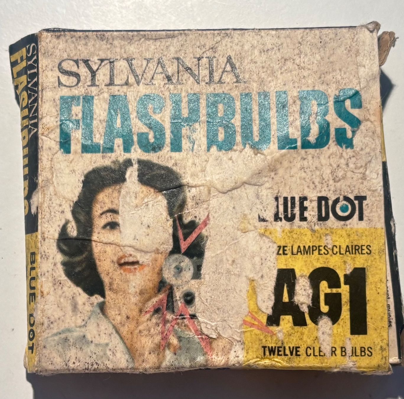 Flash: Sylvania Flashbulbs Blue Dot AG1 – Usato da Neuchâtel venduto da gefdeneuch 2