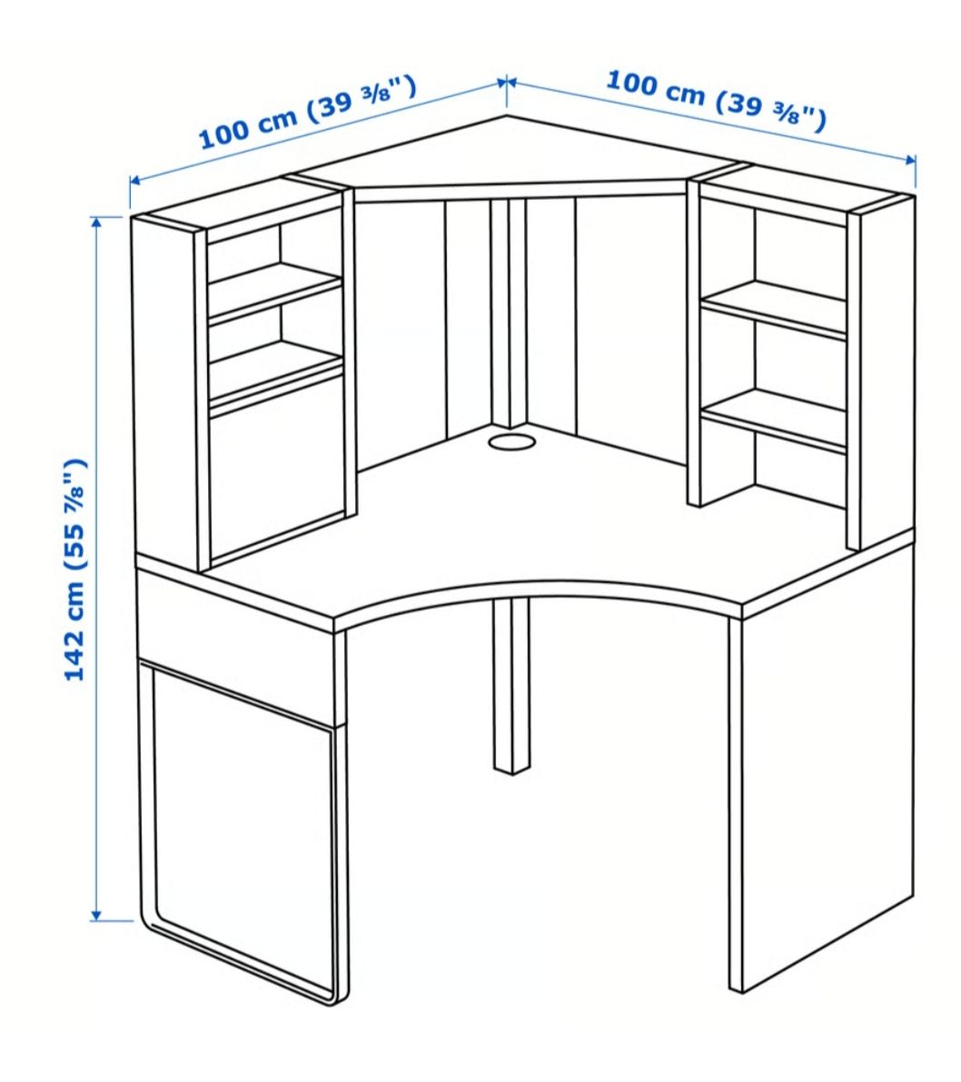 Ikea Bureaux: Schreibtisch / Eggschreibtisch – D'occasion à Gelterkinden par ram_5vkp 1