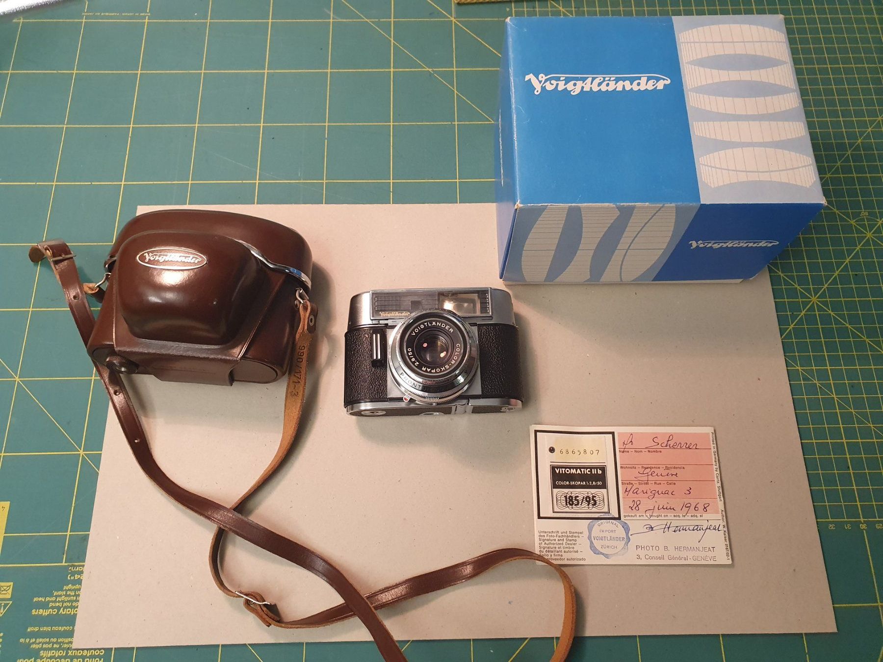 Voigtländer Fotocamera: Voigtländer Vitomatic II b – Usato da Schönenberg ZH venduto da Technmech 1