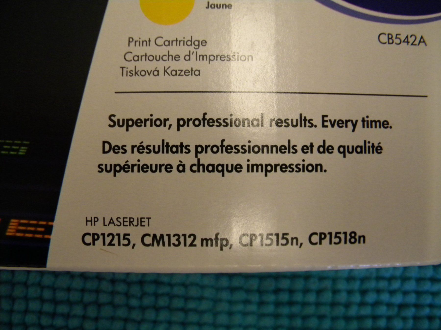 Hewlett Packard Cartouches & Toner: CB542A  125A – Neuf avec emballage d'origine à Bühler par Wini100 3