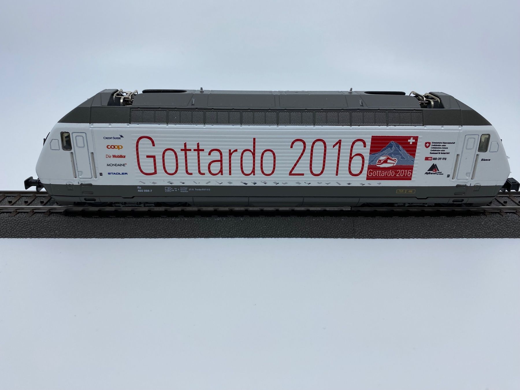 Hag Modellini di ferrovie: Hag Re 460 "Gotthardo 2016", digital, sound, Neu – Nuovo e nell'imballaggio originale da Visp venduto da Zeno7 1