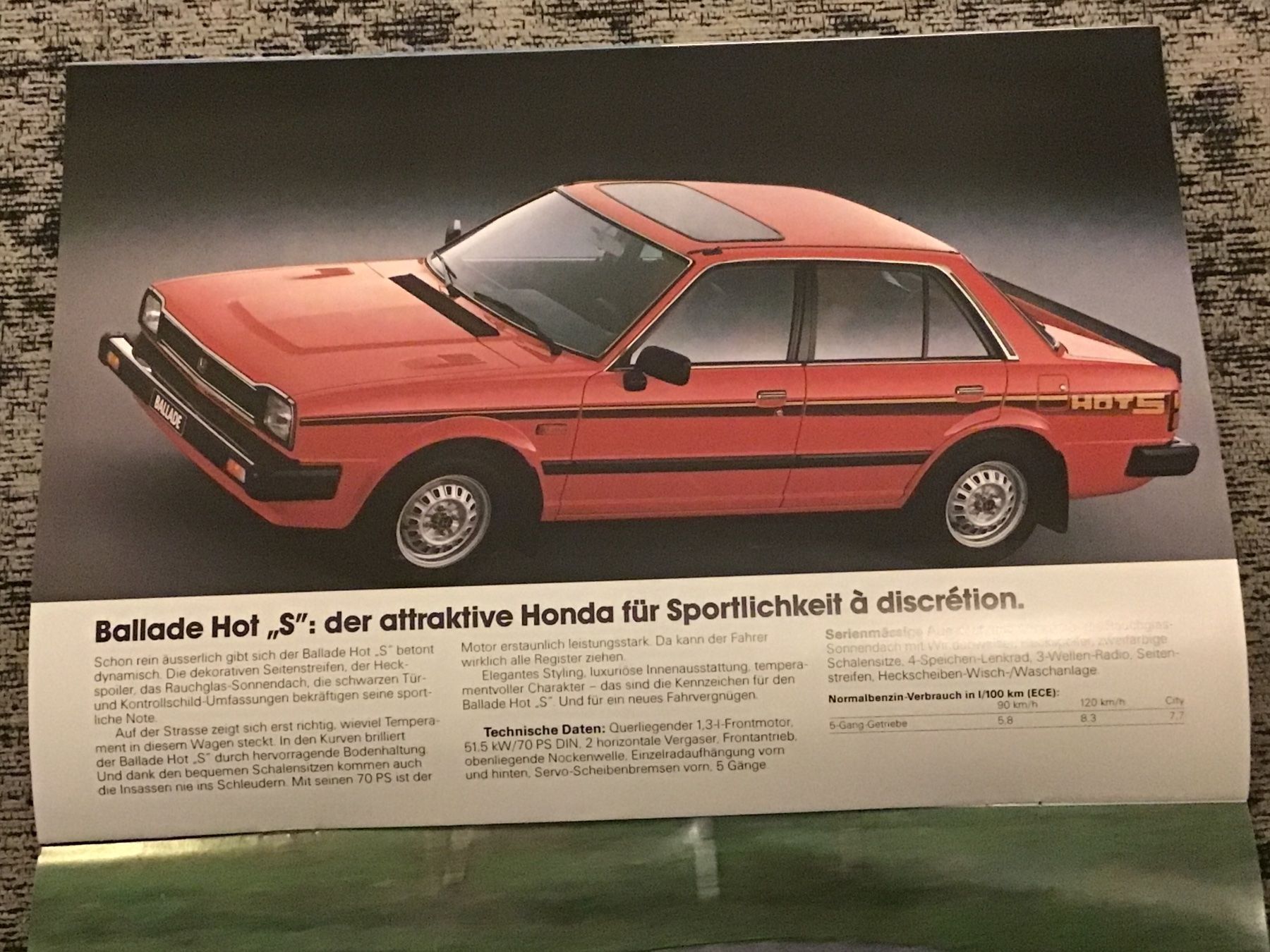 Honda Documents: Honda Programm Verkaufsprospekt – D'occasion à Scherzingen par Starseller62 6