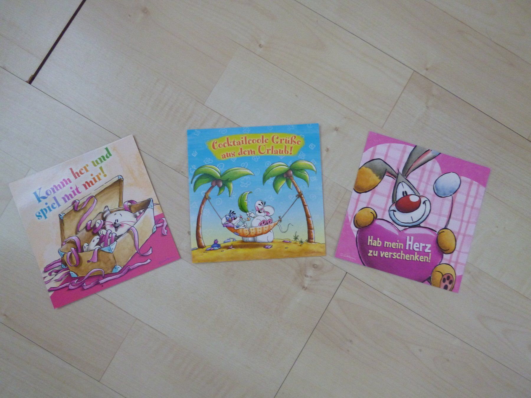 Cartoline postali: 3 x DIDDL Postkarte  Diddls Käseblatt – Nuovo (secondo la descrizione) da Dättlikon venduto da Mamakuga