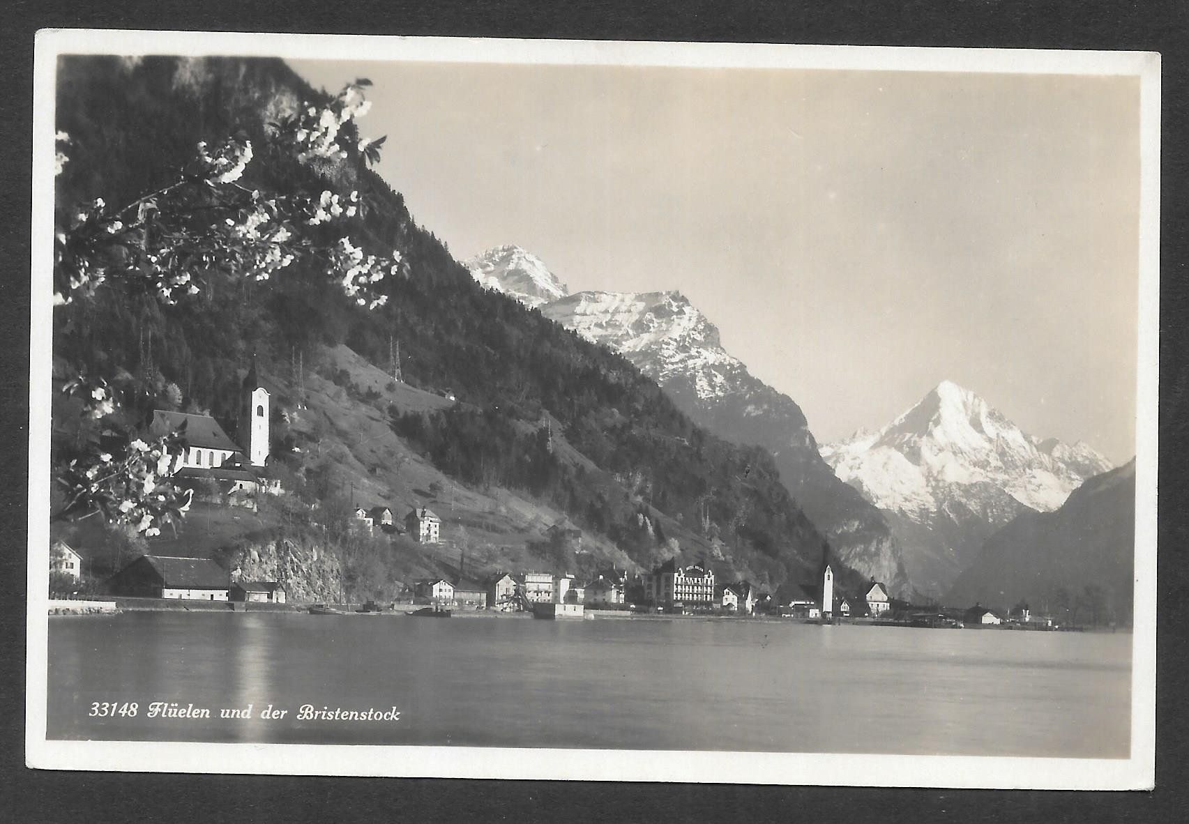 Cartoline postali: Flüelen und der Bristenstock – Usato da Olten venduto da clotaldi