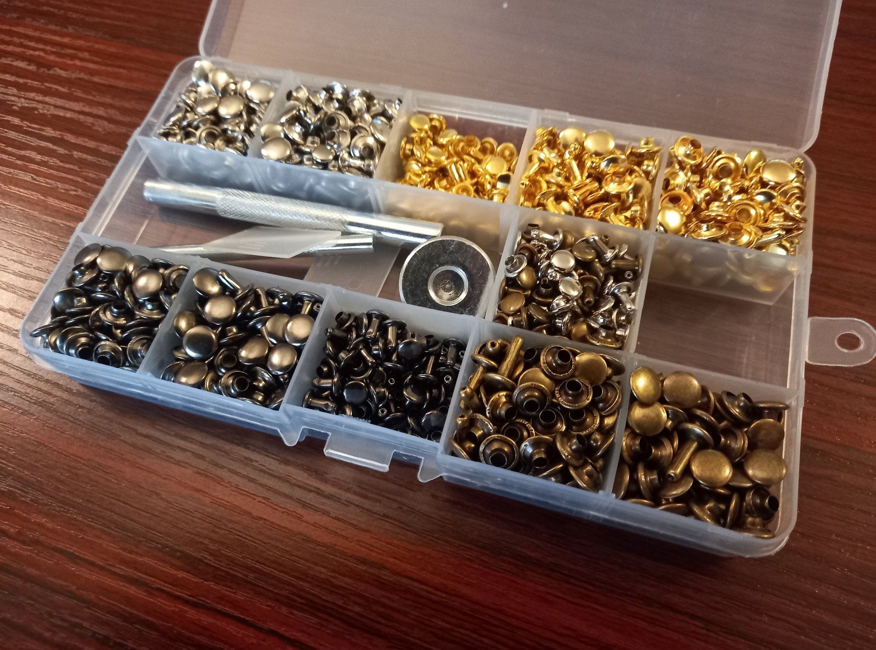 Alle Werkzeuge: Doppelkappen Blindnieten-Set - Kit Rivets à Double Capuchon – Neu und originalverpackt aus Lausanne von novastoris 4