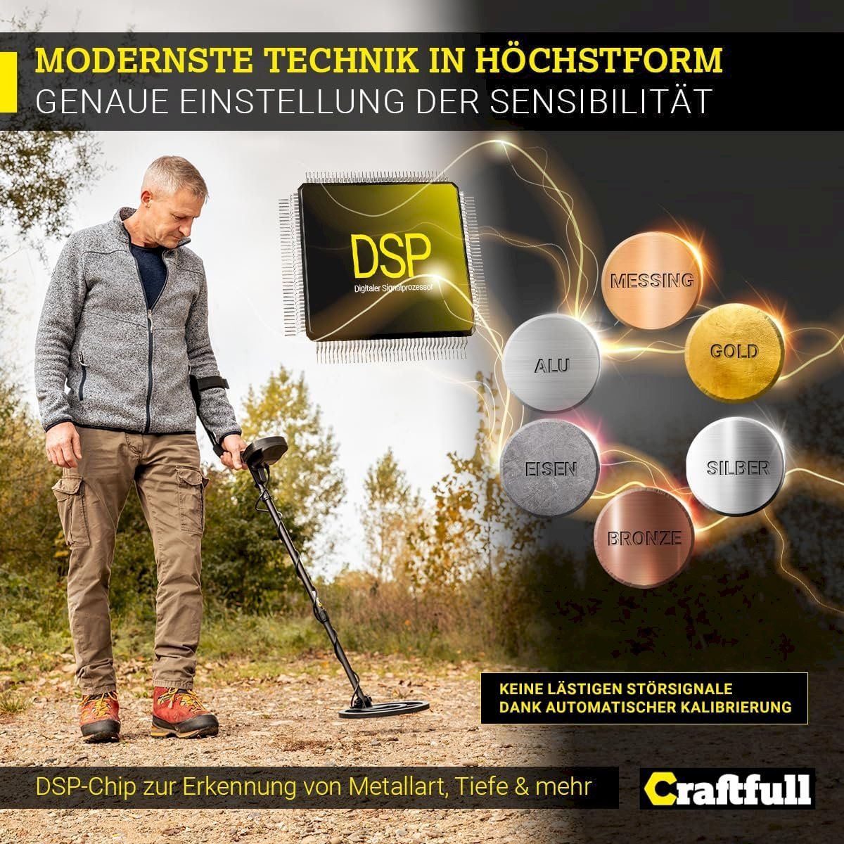 Zubehör: Craftfull Metalldetektor XPlorer Pro – Neu und originalverpackt aus Bottighofen von zaap 5