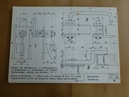 Karosserie Fachzeichnen, Karosserieschlosser 1950/60 Nr.15