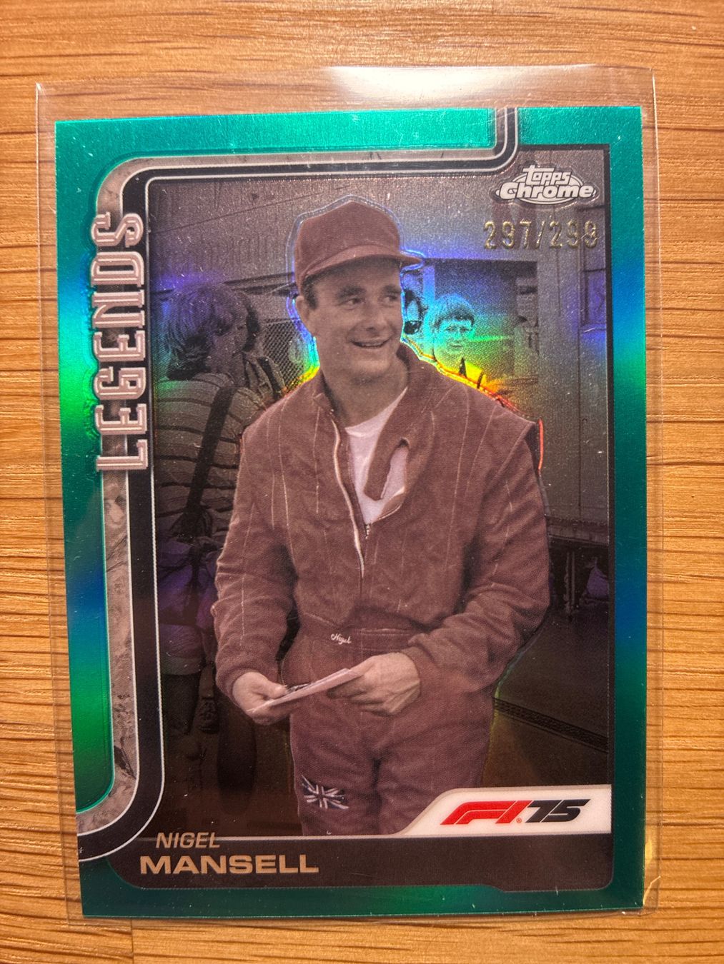 Topps Carte collezionabili: Topps Chrome F1 Nigel Mansell /299 – Usato da Wangenried venduto da Garagara