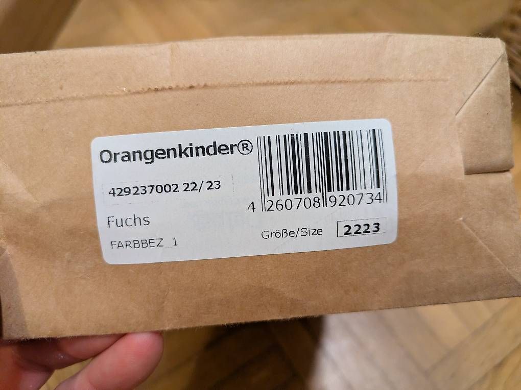 Schuhe für Jungen: Bio Leder Finken neu Gr22/23 – Gebraucht aus Zürich von fra_rgh5 2