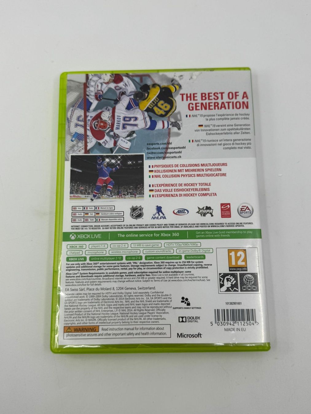 Giochi: NHL 15 (XBOX 360) – Usato da Herisau venduto da Seyashop1 2