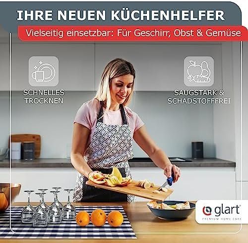 Strofinacci: 10er Set Geschirrtücher Küchentücher 50x70 cm – Nuovo e nell'imballaggio originale da Hundwil venduto da Stallone5 5