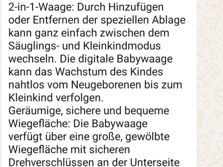 Altri prodotti & accessori per la cura del neonato: Babywaage – Usato da Salez venduto da Brandberg 3