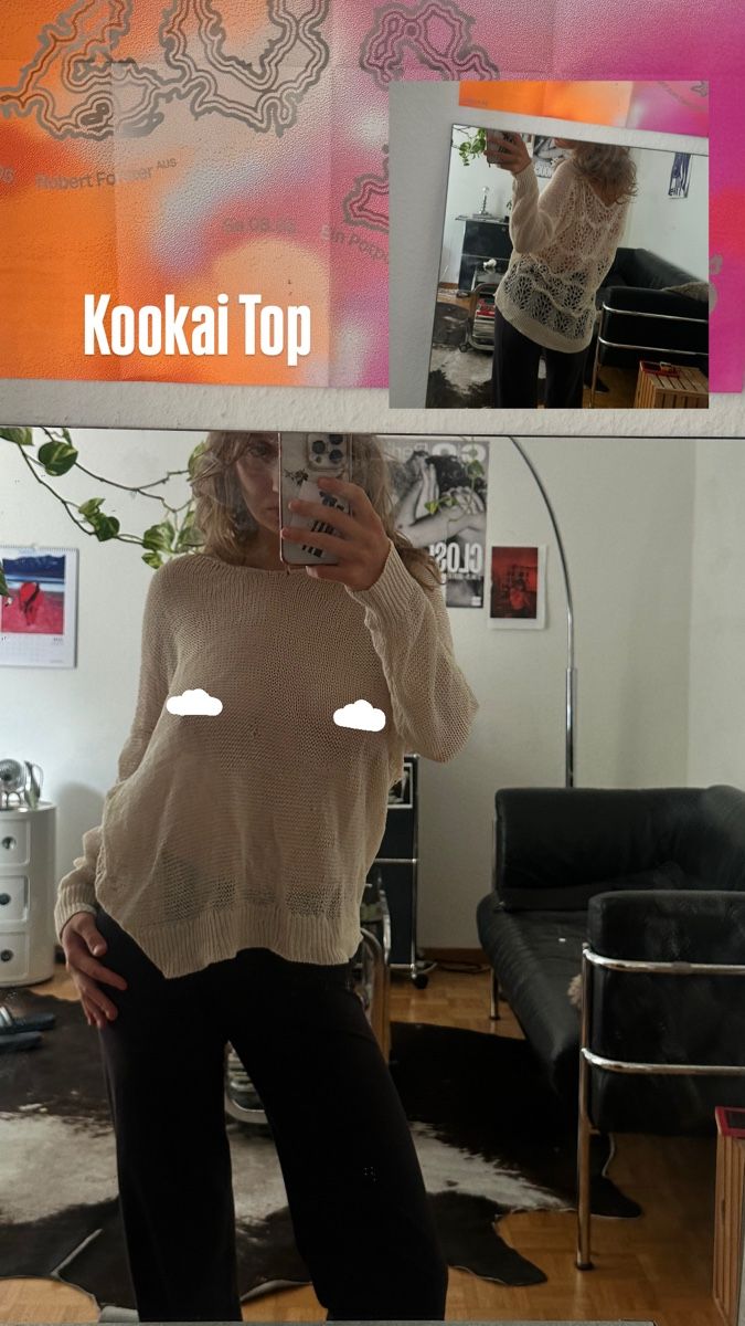 Kookai Tops: Kookai Netztop – D'occasion à Zürich par liv_e