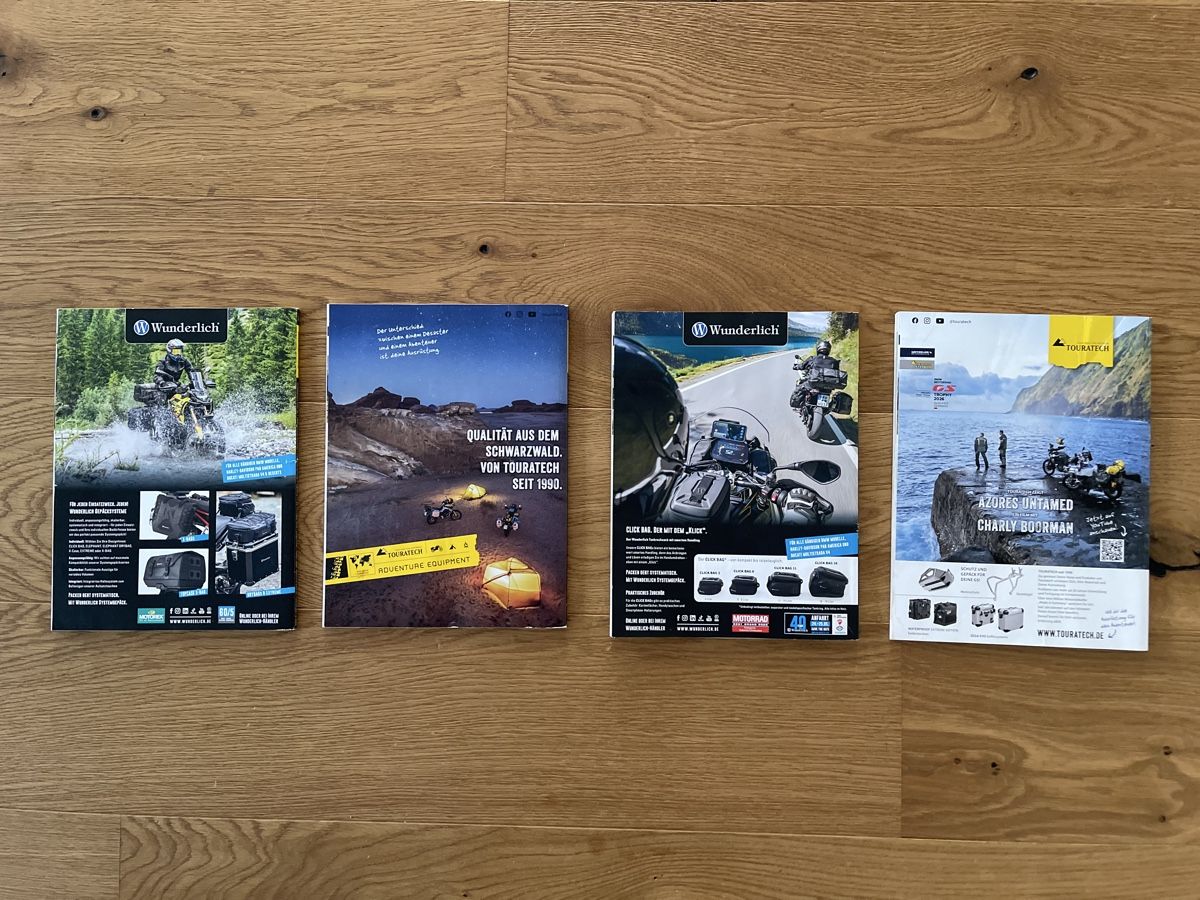 Zeitschriften & Magazine: Motorrad Adventure: 4 Zeitschriften! – Gebraucht aus Stans von lion85 4