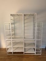 IKEA JONAXEL Storage system white metal good condition