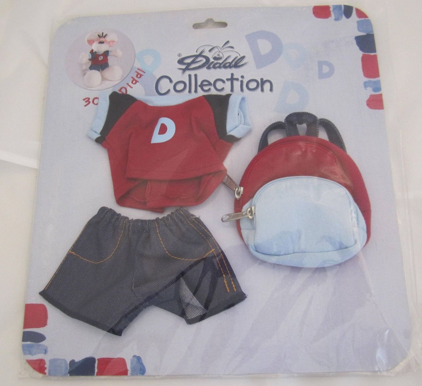 Spielzeuge: Diddl Kleider Nr. 1804 mit Rucksack – Neu und originalverpackt aus Wohlen AG von salamanderspielwaren